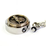 Horse Face Cremation Necklace – Pet Memorial Jewelry for Horse Lovers