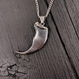 Bear Claw Necklace - Handcrafted Sterling Silver Pendant | Wildlife Lover Gift