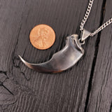 Bear Claw Necklace - Handcrafted Sterling Silver Pendant | Wildlife Lover Gift