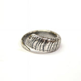 Ram Horn Ring – Artisan Crafted Bronze Ring With Natural Texture & Leadership Jewelry