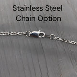 Raven Skull Charm Sterling Silver Necklace - Tiny Bird Skull Pendant With Open Beak Design