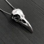 Raven Skull Necklace - Moon Raven Designs