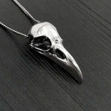 Raven Skull Necklace - Moon Raven Designs