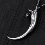 Eagle Talon Necklace – Handcrafted Bird Claw Pendant by Moon Raven Designs