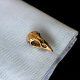 Bird Skull Cuff Links – Handmade Skull Jewelry | Durable Mens Cufflinks