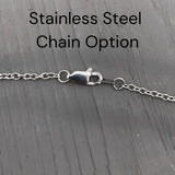 Raven Skull Pendant Sterling Silver Necklace - Engraved Skull Jewelry by Moon Raven Designs