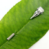 Sterling Silver Raven Skull Ascot Pin