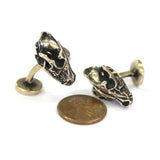 Wolf Skull Cufflinks