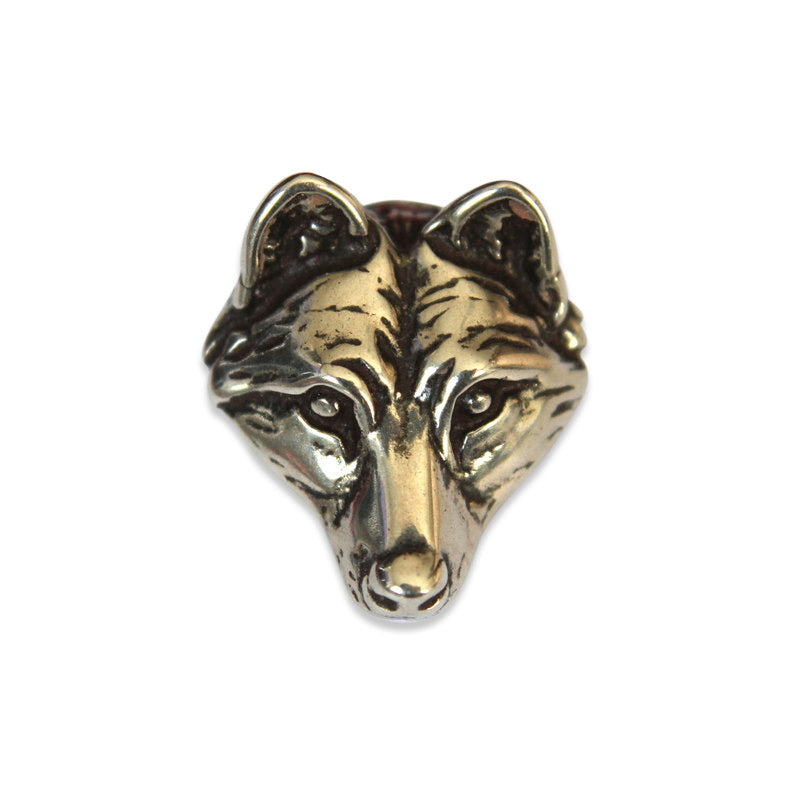 My Little Wolf Face Ring – Moon Raven Designs